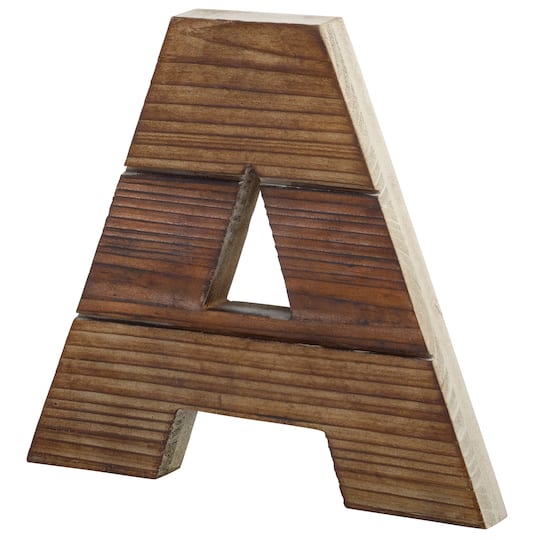 8″ Dark Wood Number by ArtMinds®